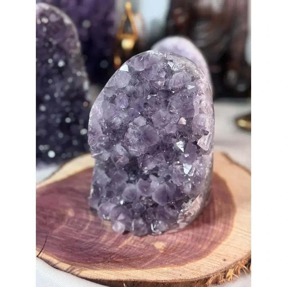 Rainbow Amethyst - Raw Basecut